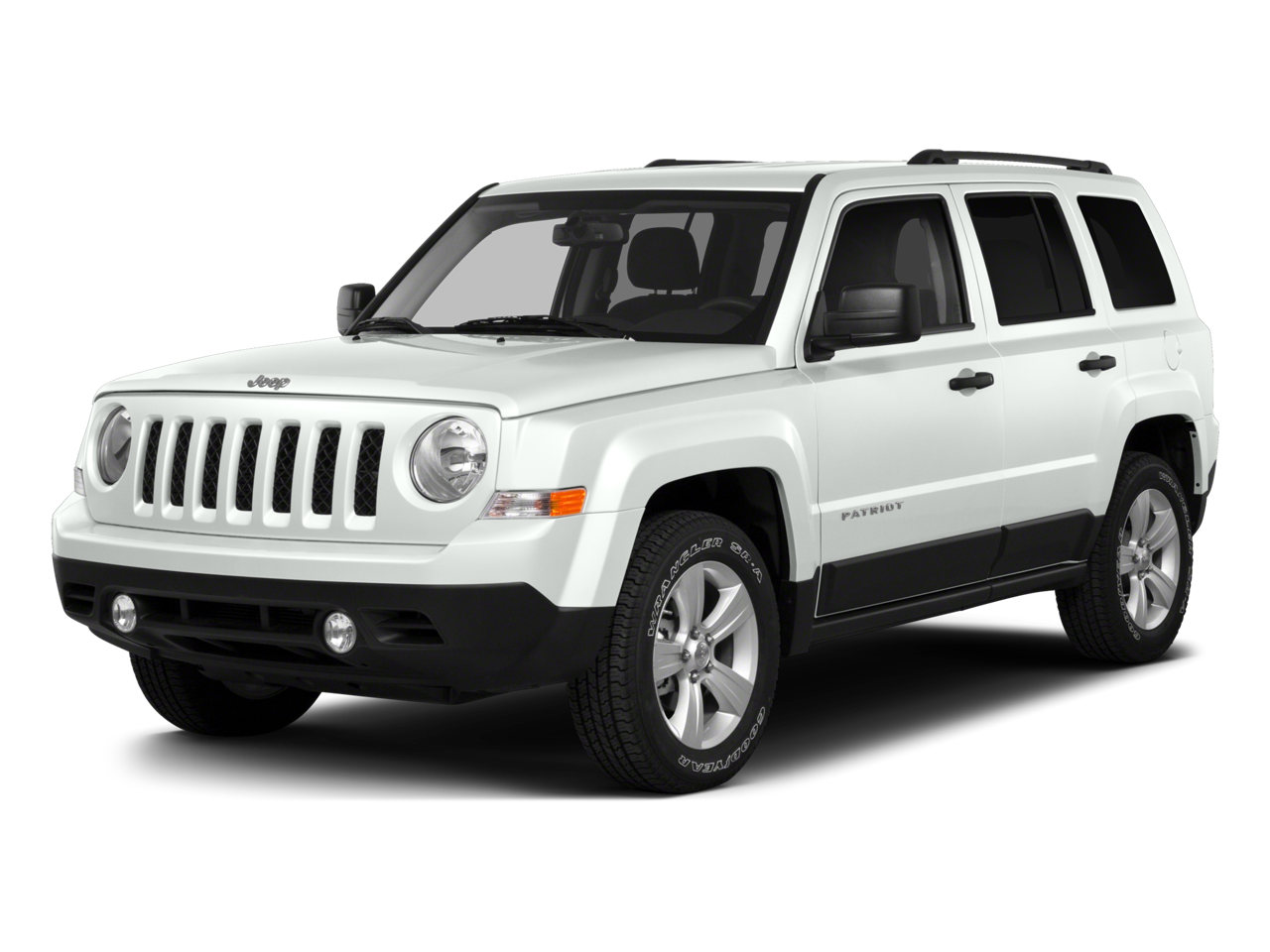 2016 Jeep Patriot Sport in Deep Cherry Red Crystal — front three-quarter view