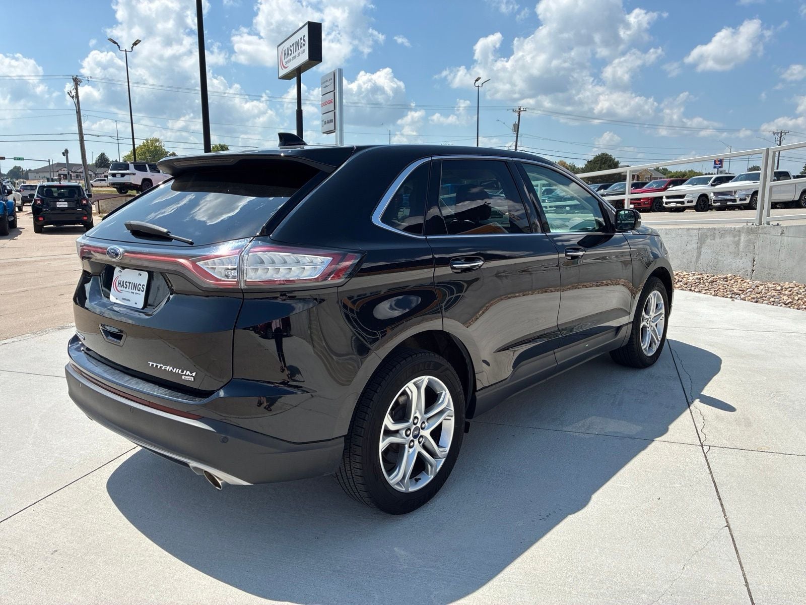 2018 Ford Edge — detail view
