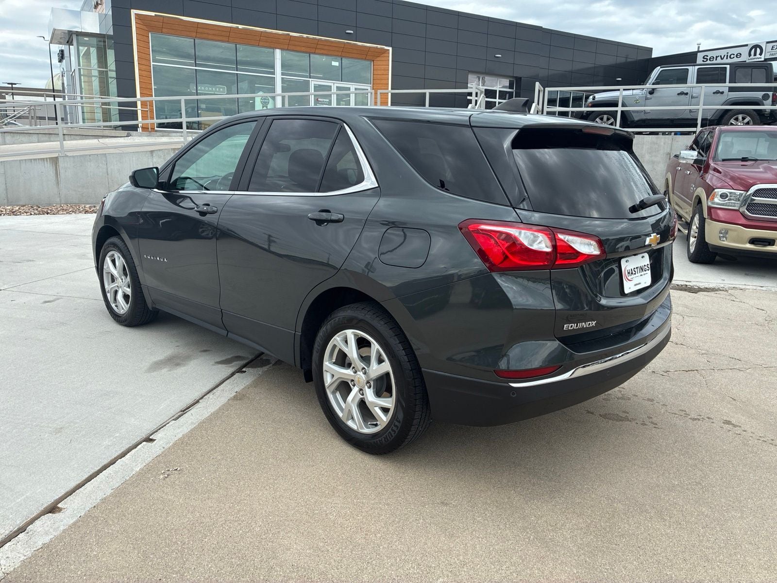 2021 Chevrolet Equinox — rear three-quarter view