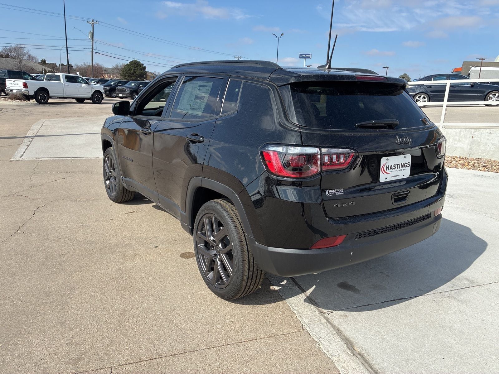 2026 Jeep Compass — rear three-quarter view