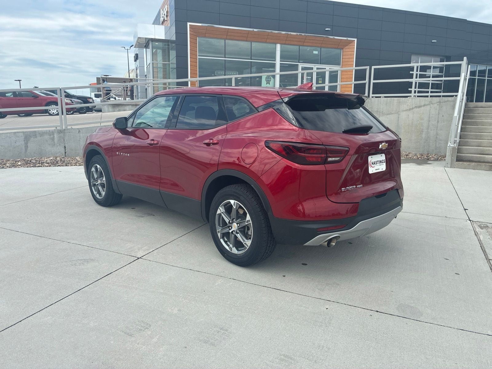 2023 Chevrolet Blazer — rear three-quarter view