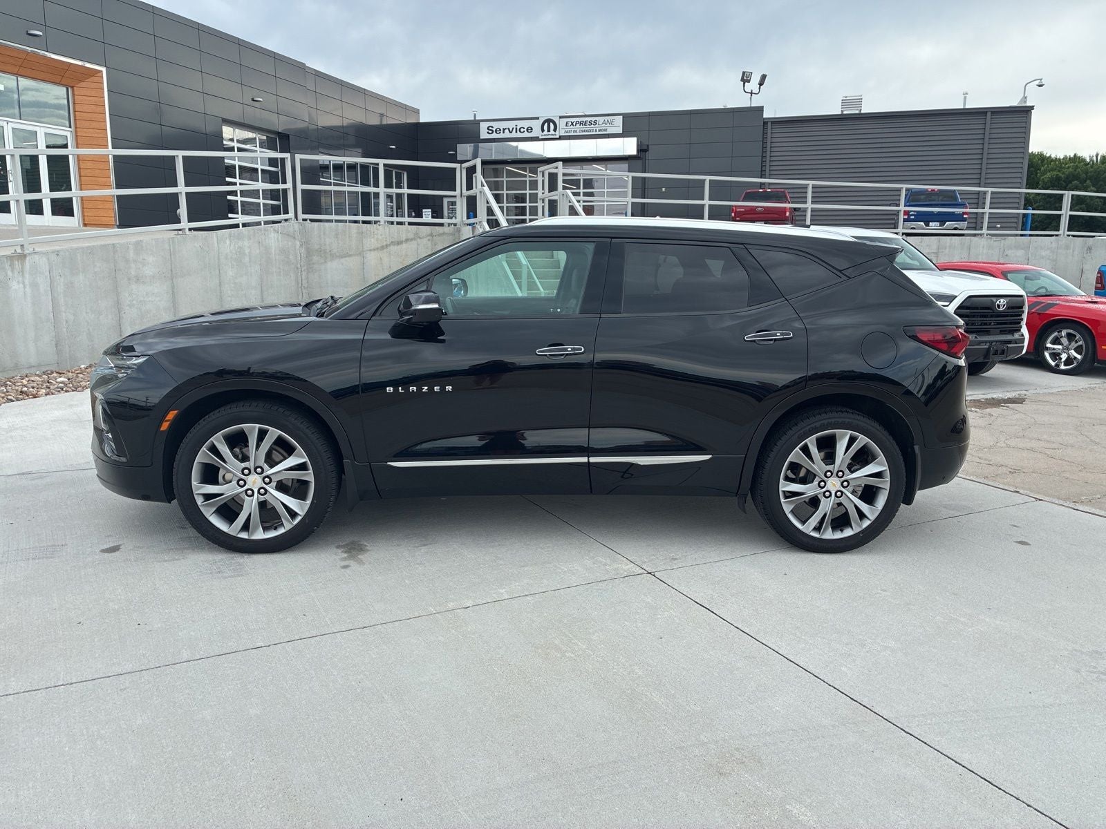 2020 Chevrolet Blazer — side profile view