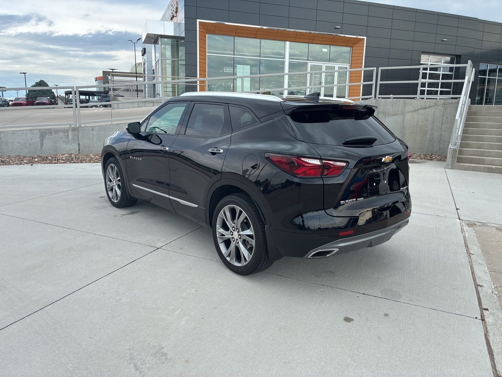 2020 Chevrolet Blazer — rear three-quarter view
